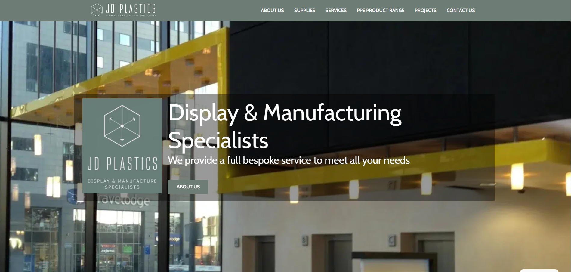 JD Plastics Website