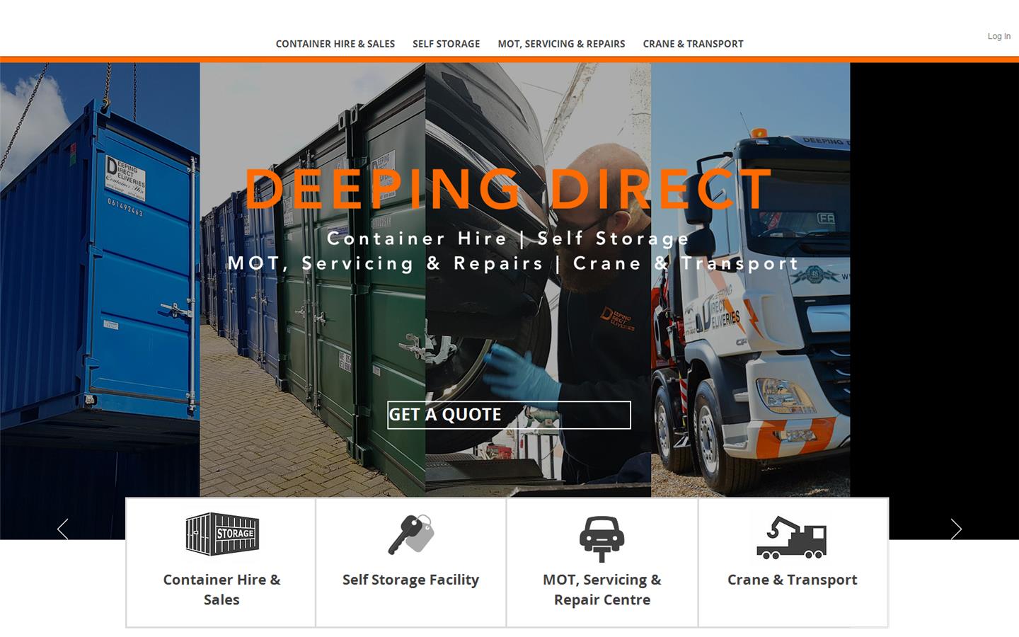 Deeping Direct Limited Website