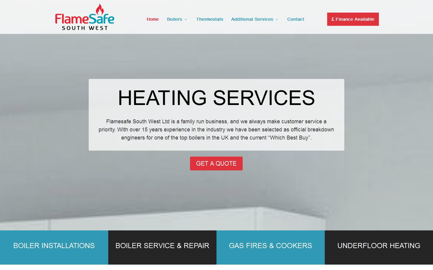 Flamesafe (South West) Ltd Website