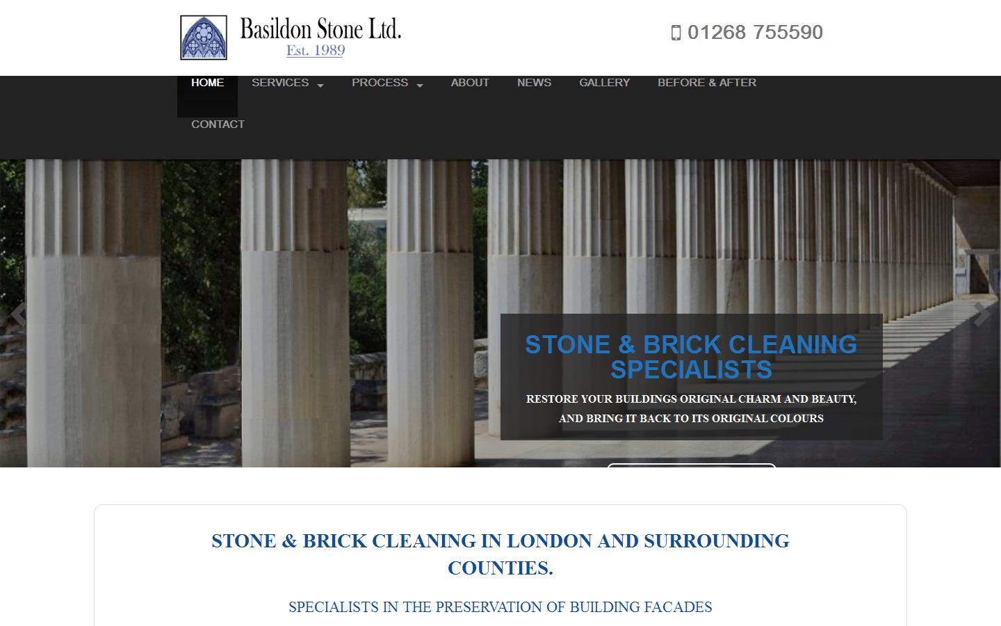 Basildon Stone Ltd Website