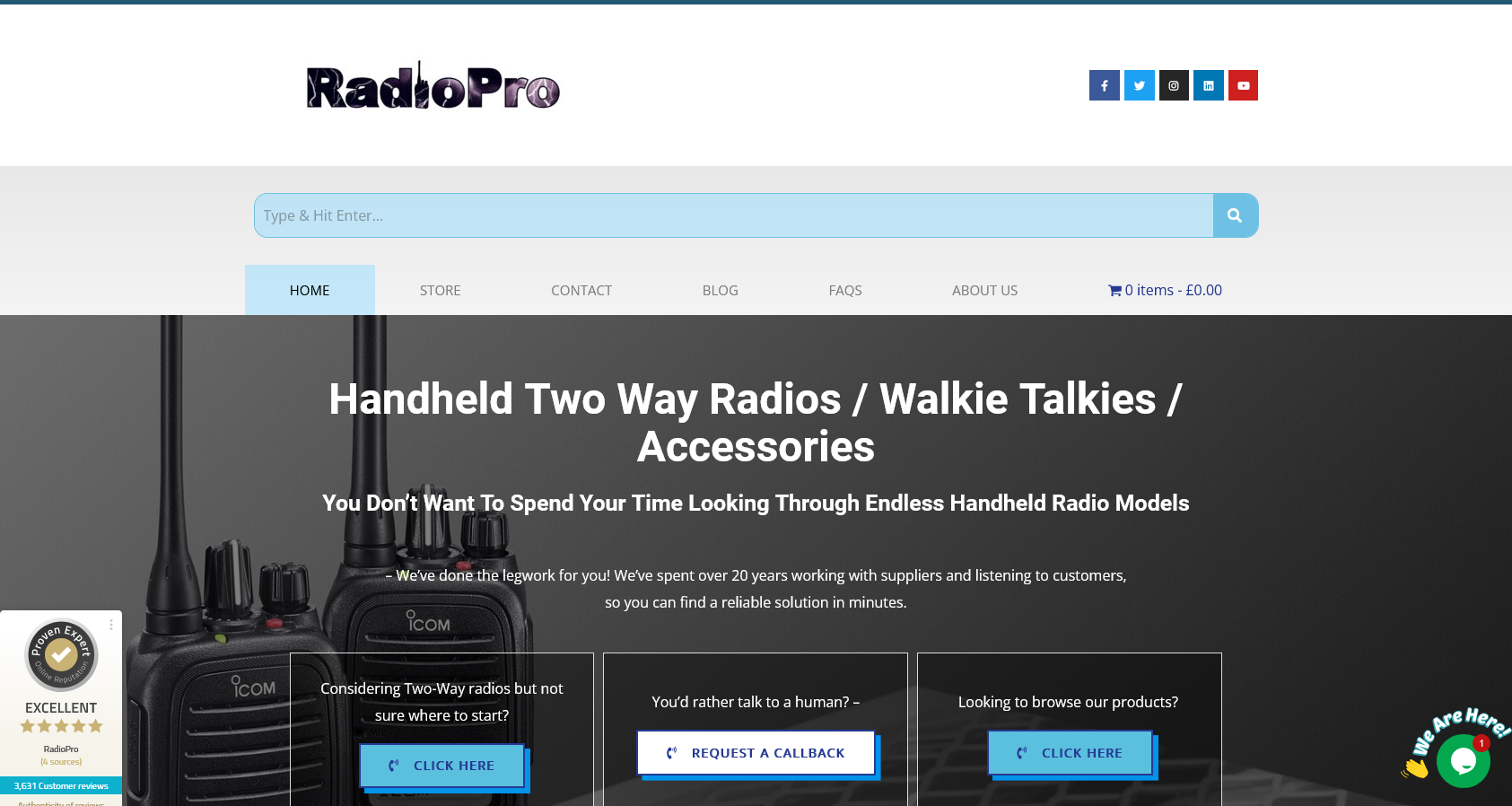 RadioPro Website