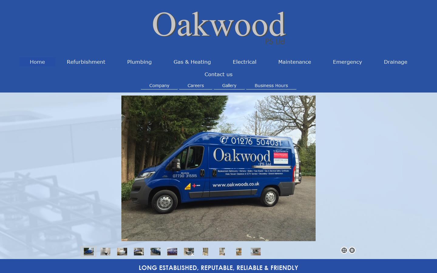 Oakwood PS Ltd Website