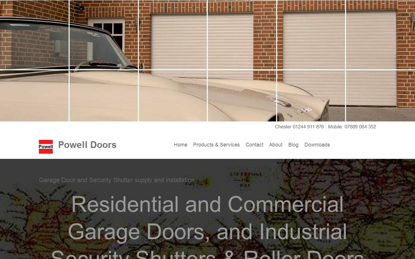 Powell Doors Website