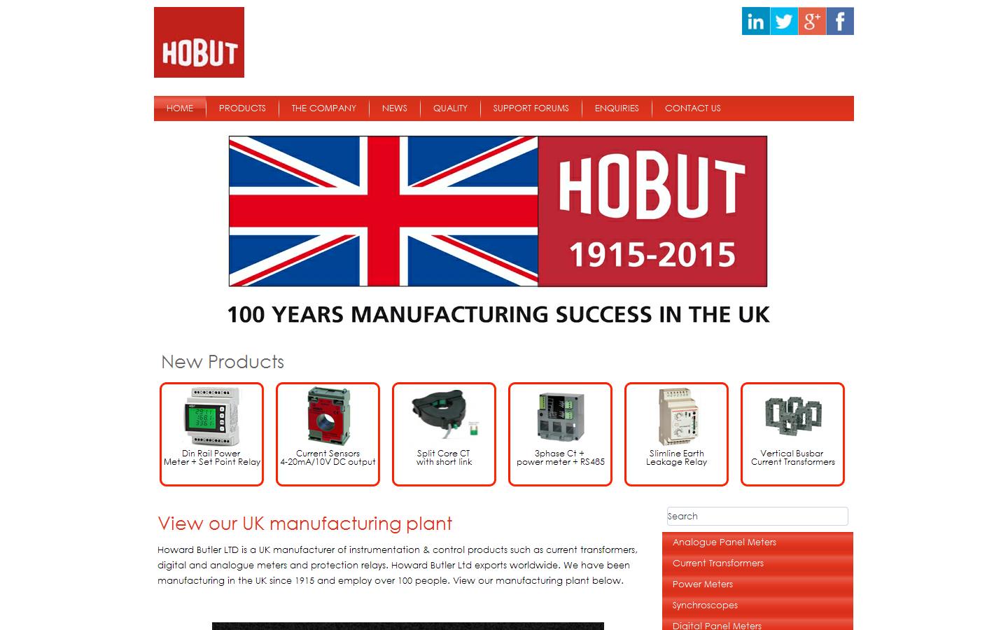 Howard Butler Ltd Website