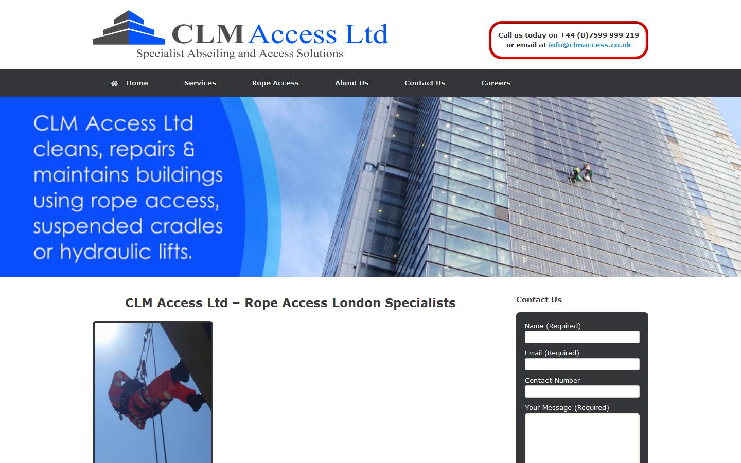 CLM Access Ltd Website