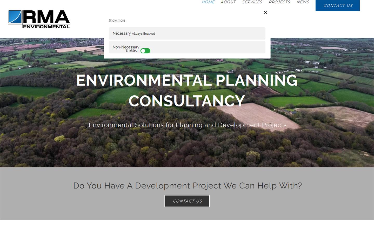 RMA Environmental Website