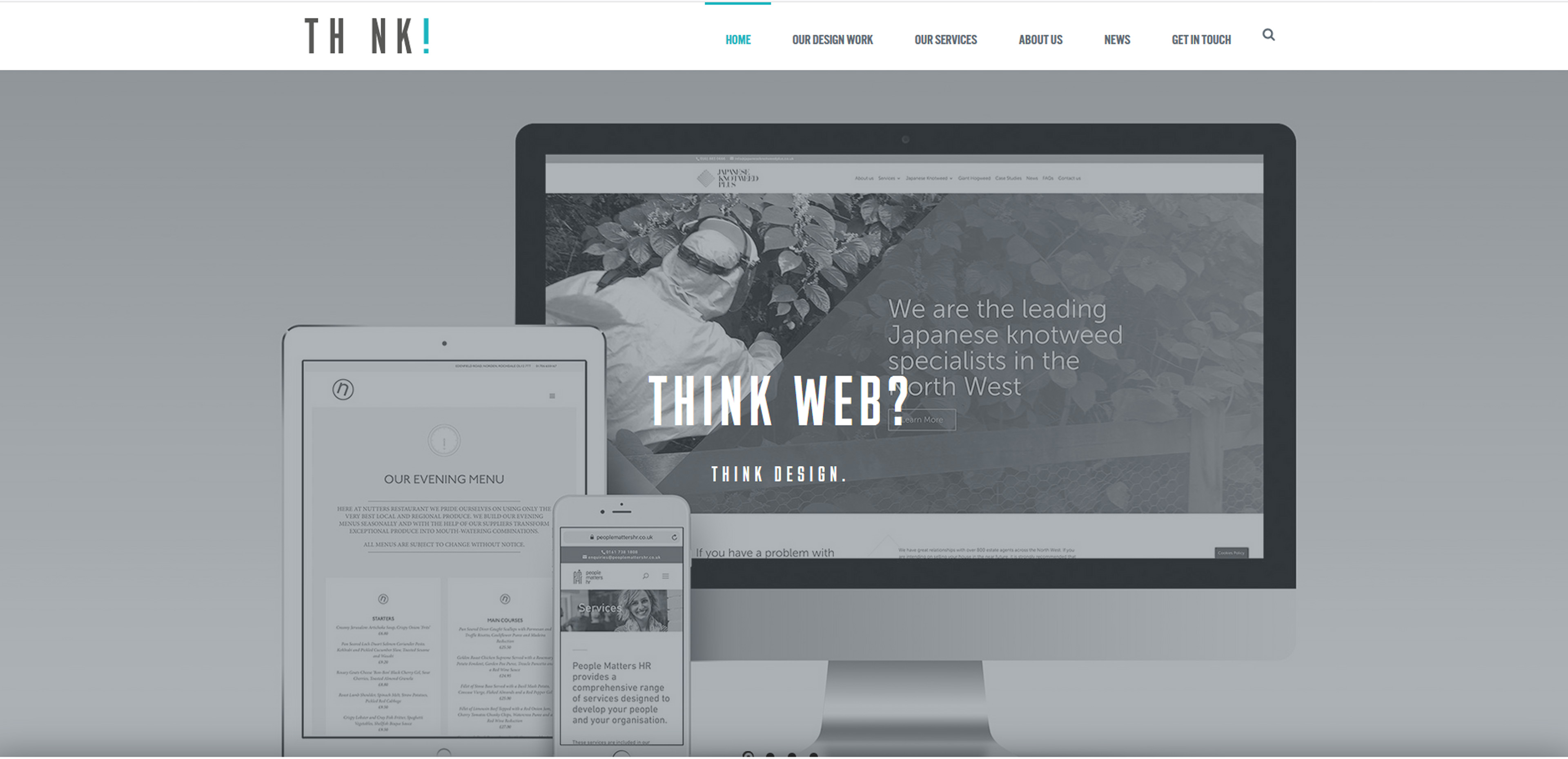 Think Design Manchester Ltd Website