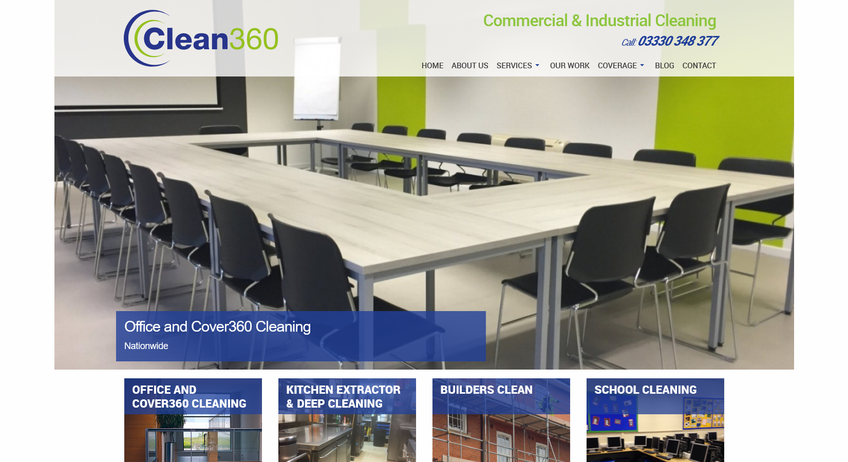 Clean360 U.K Ltd Website