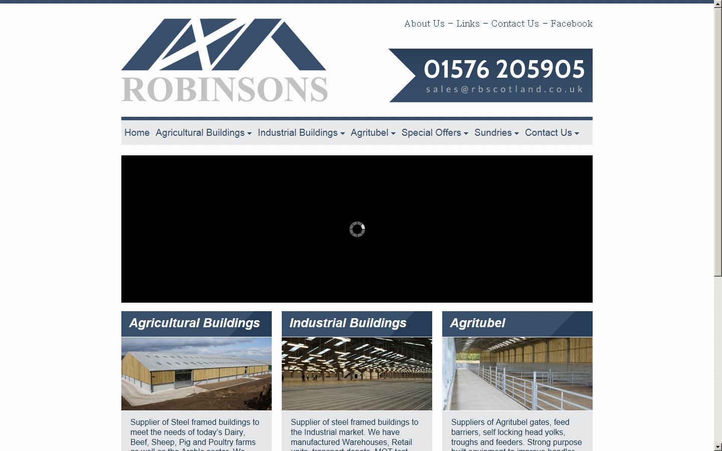 Robinsons Scotland Ltd Website