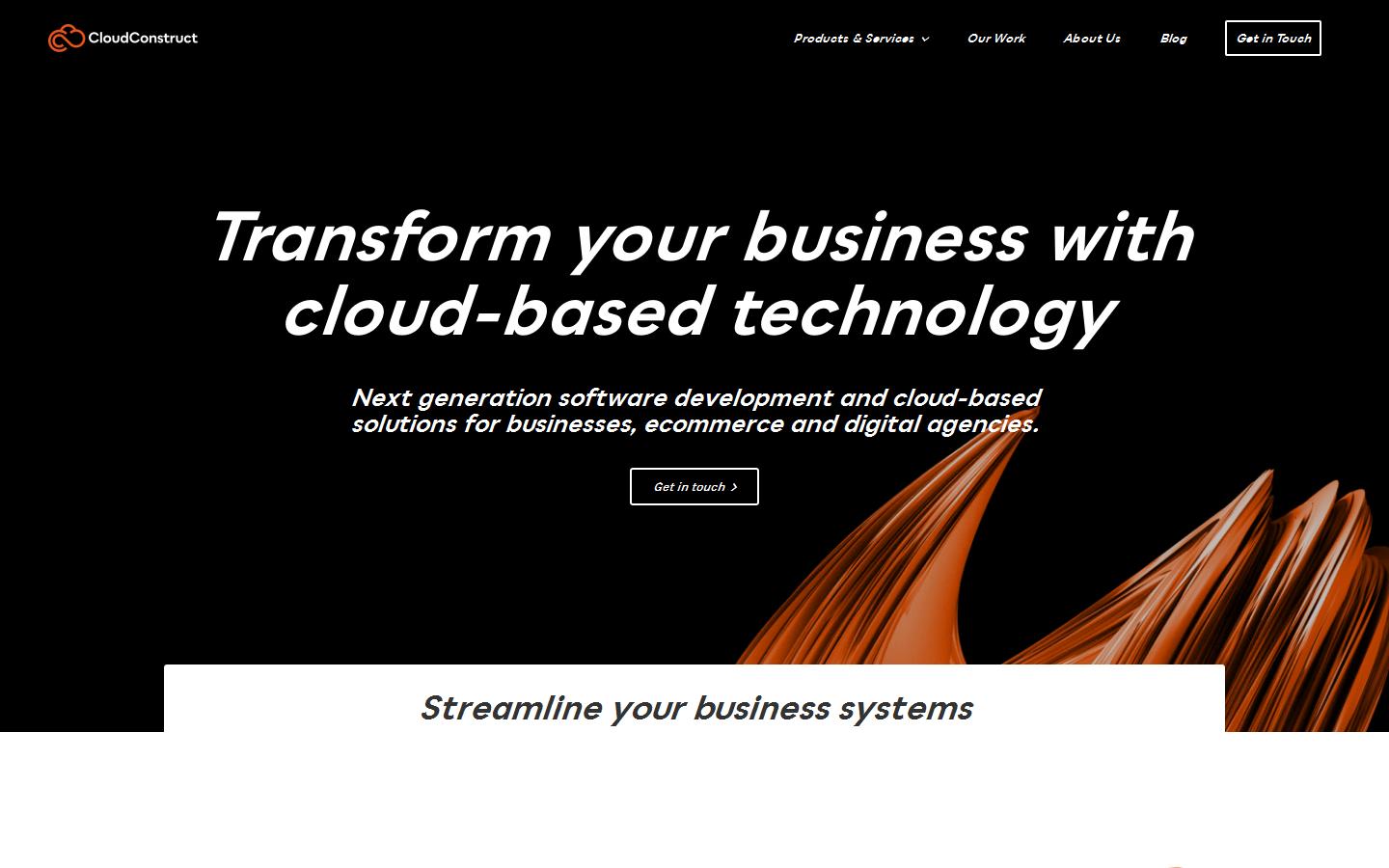 Cloud Construct Website