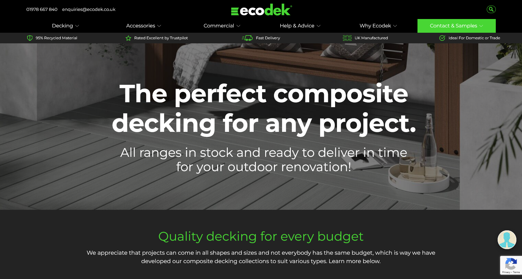 Ecodek Website