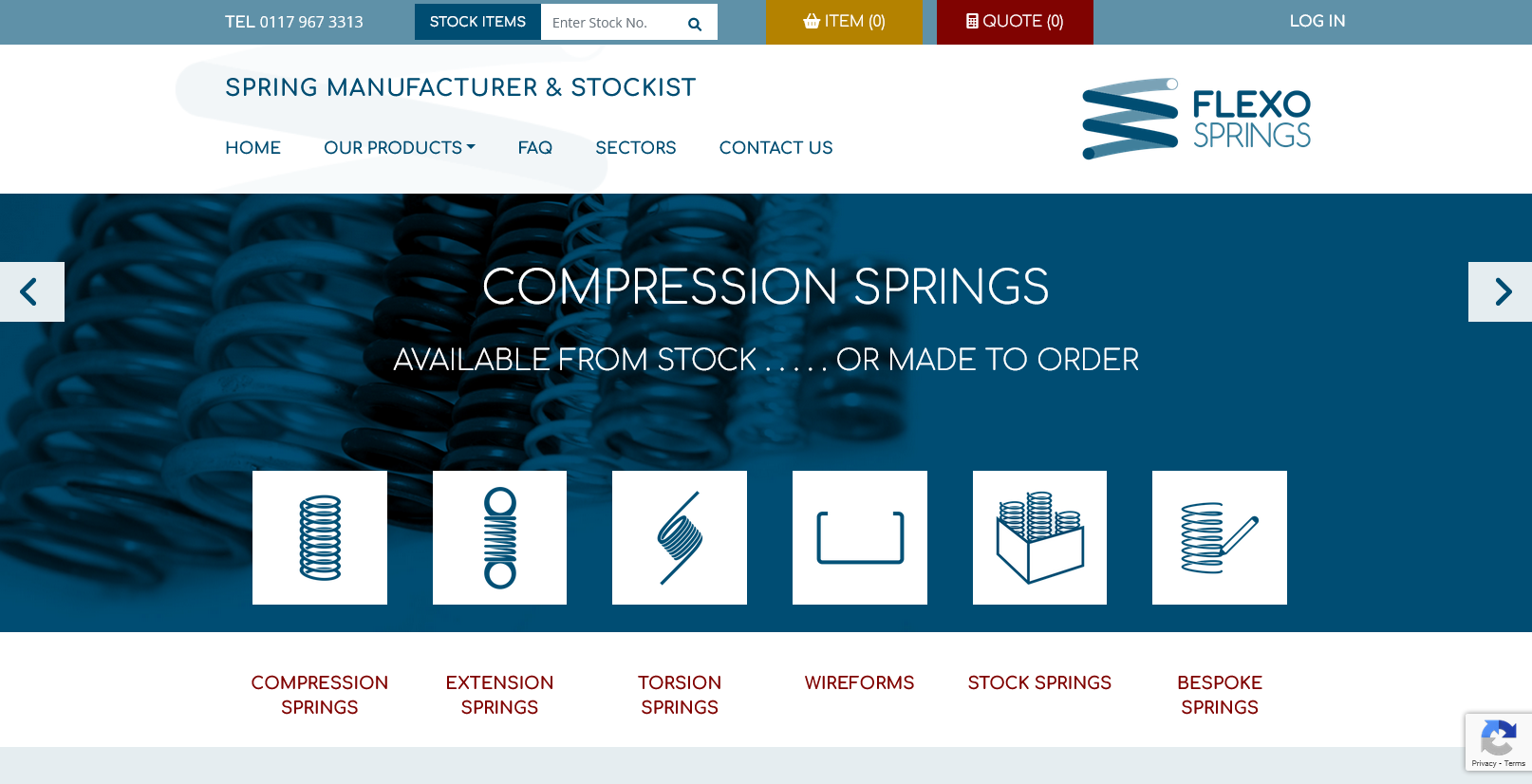 Flexo Springs Ltd Website