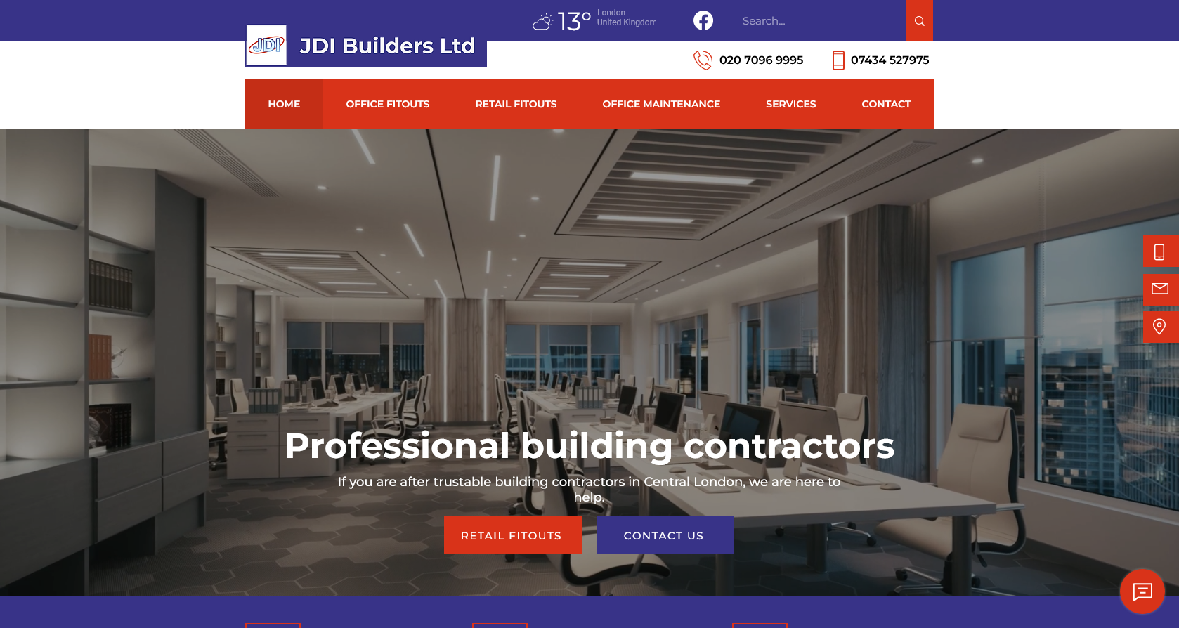 JDI Builders Ltd Website