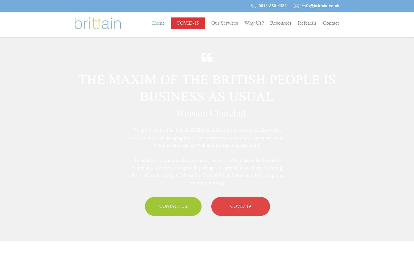 Brittain Website