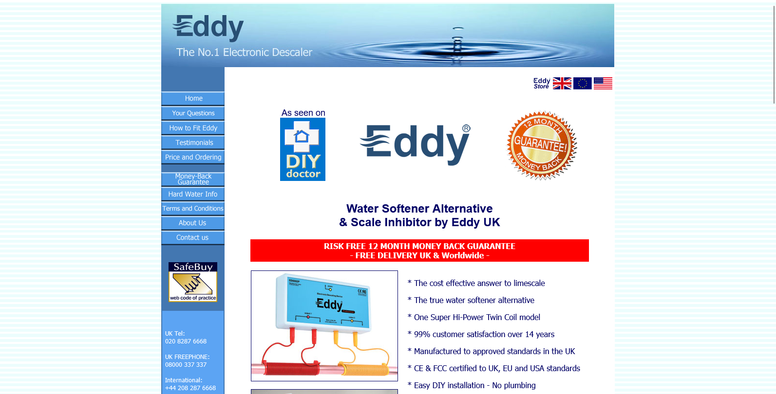 Eddy UK Website