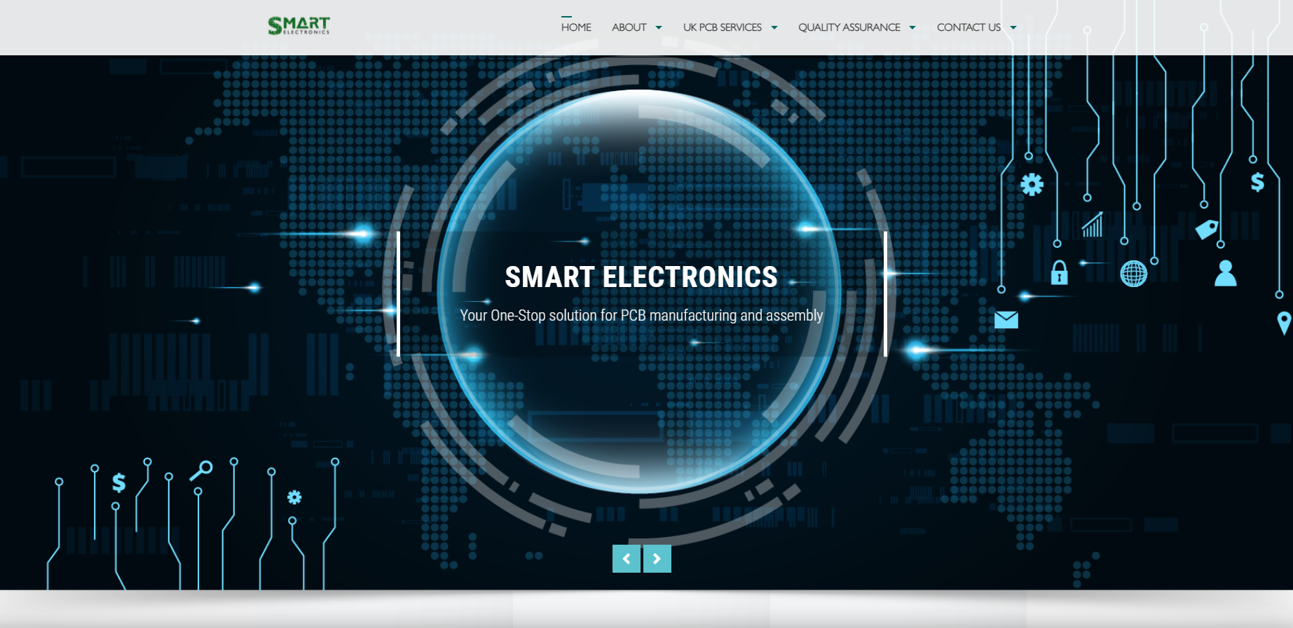 Smart Electronics Website