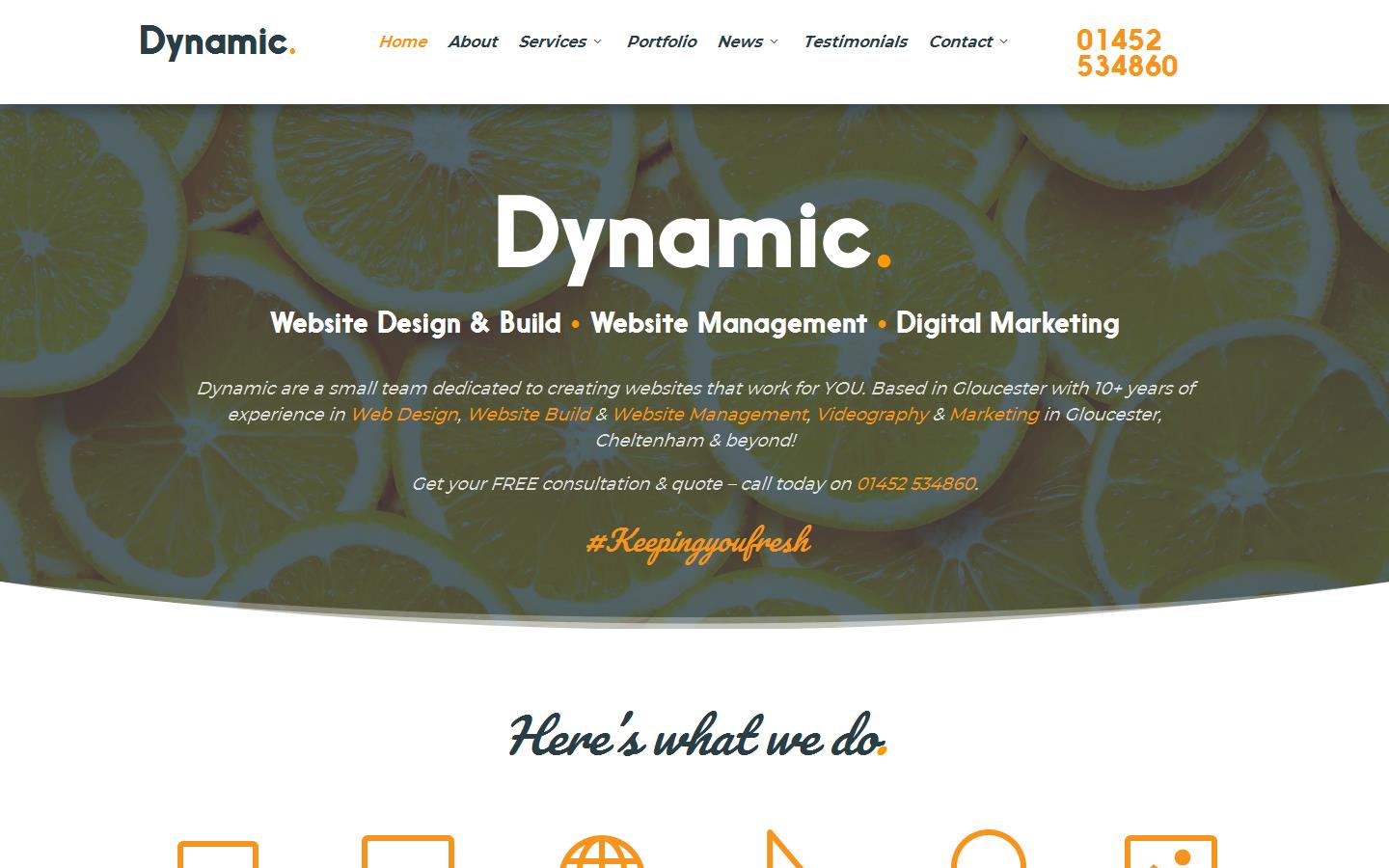 Dynamic Sales Solutions Website