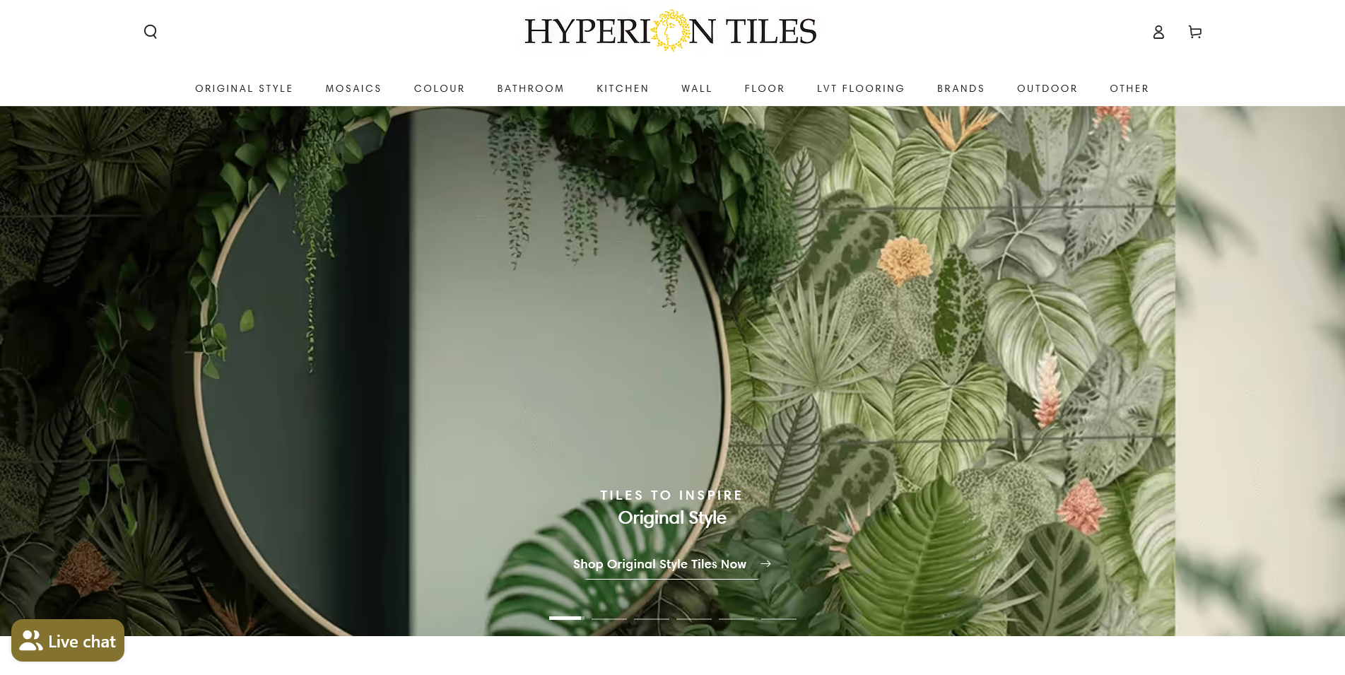 Hyperion Tiles Website