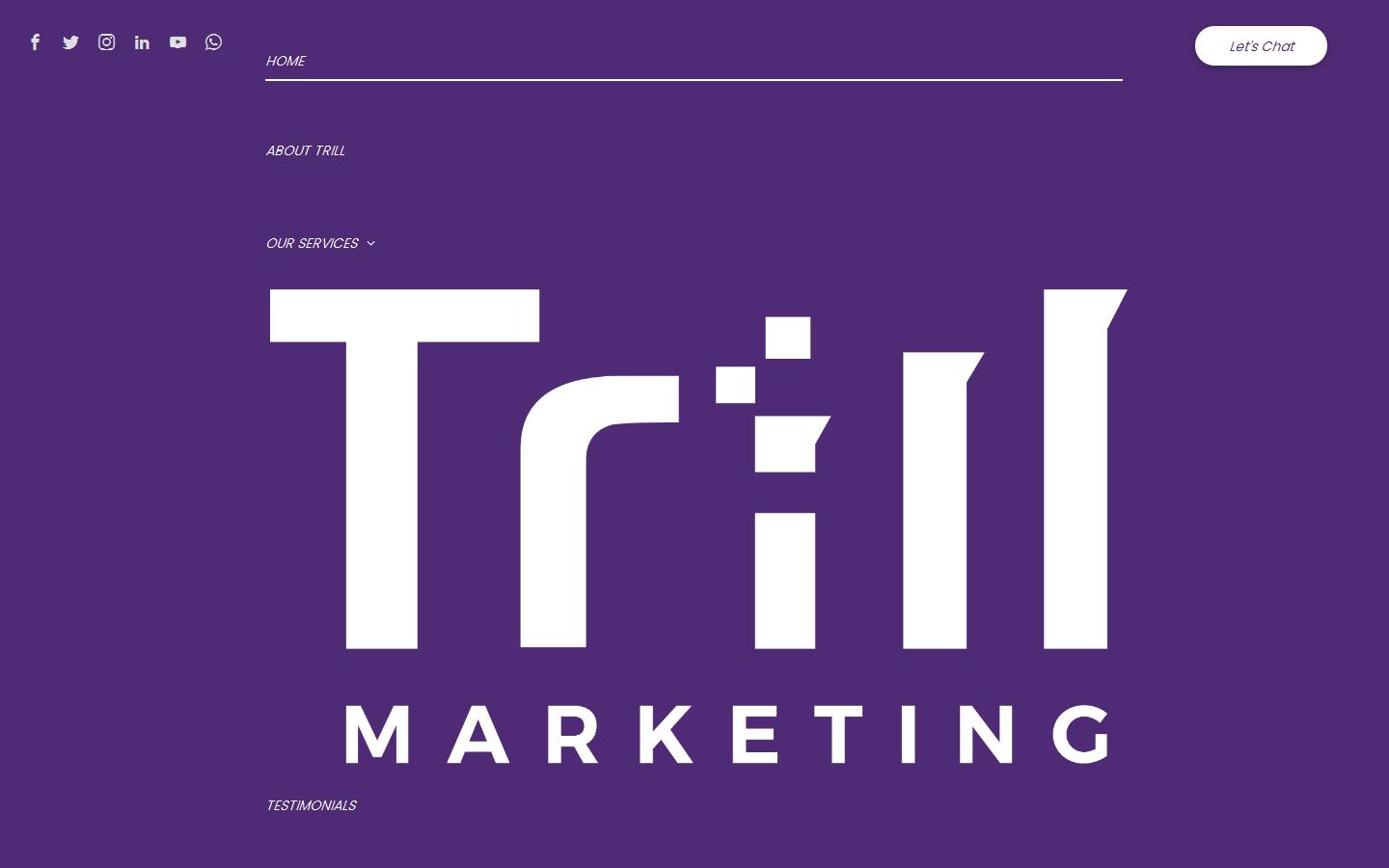 Trill Marketing Ltd Website