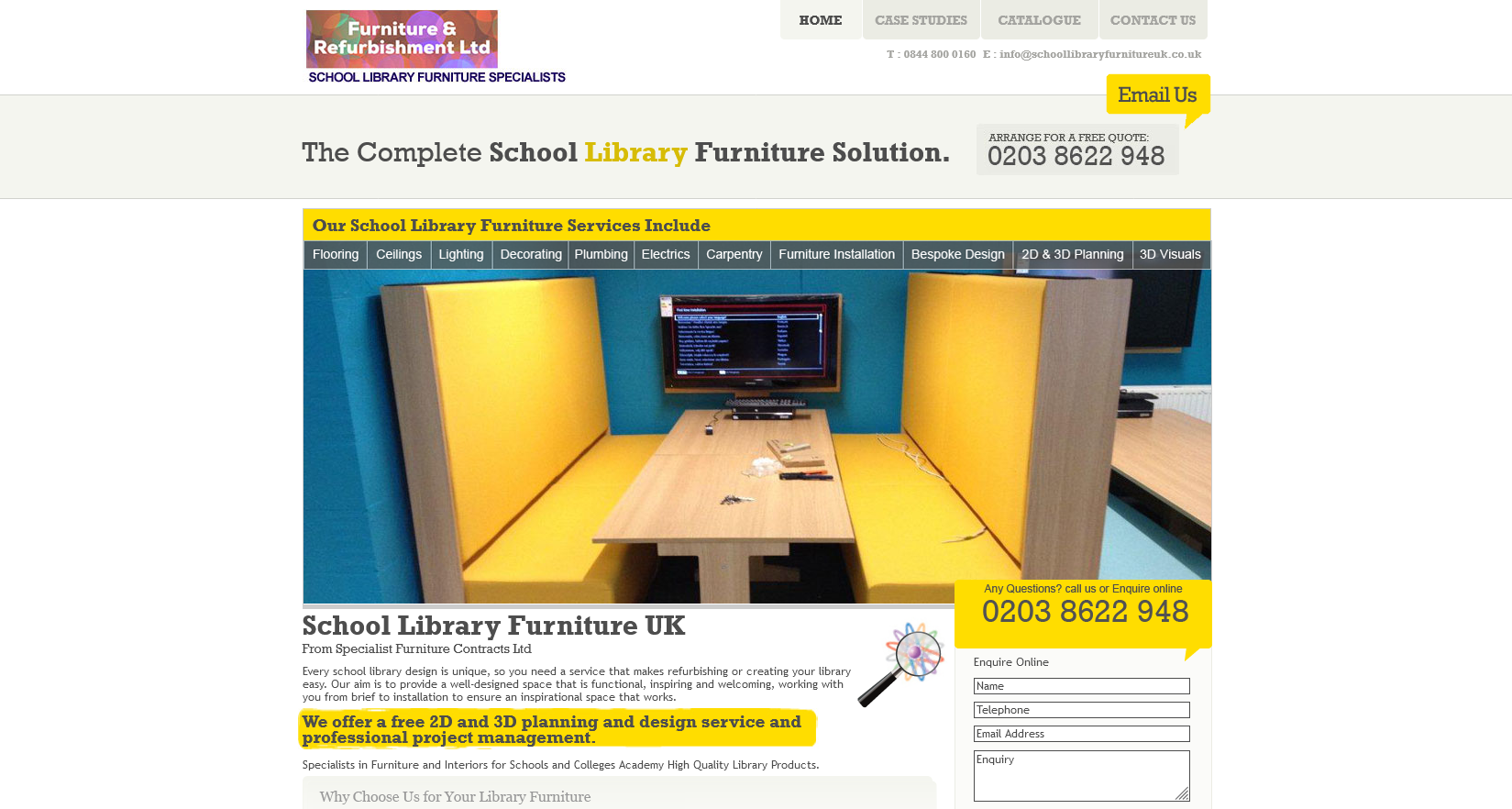 School Library Furniture Website