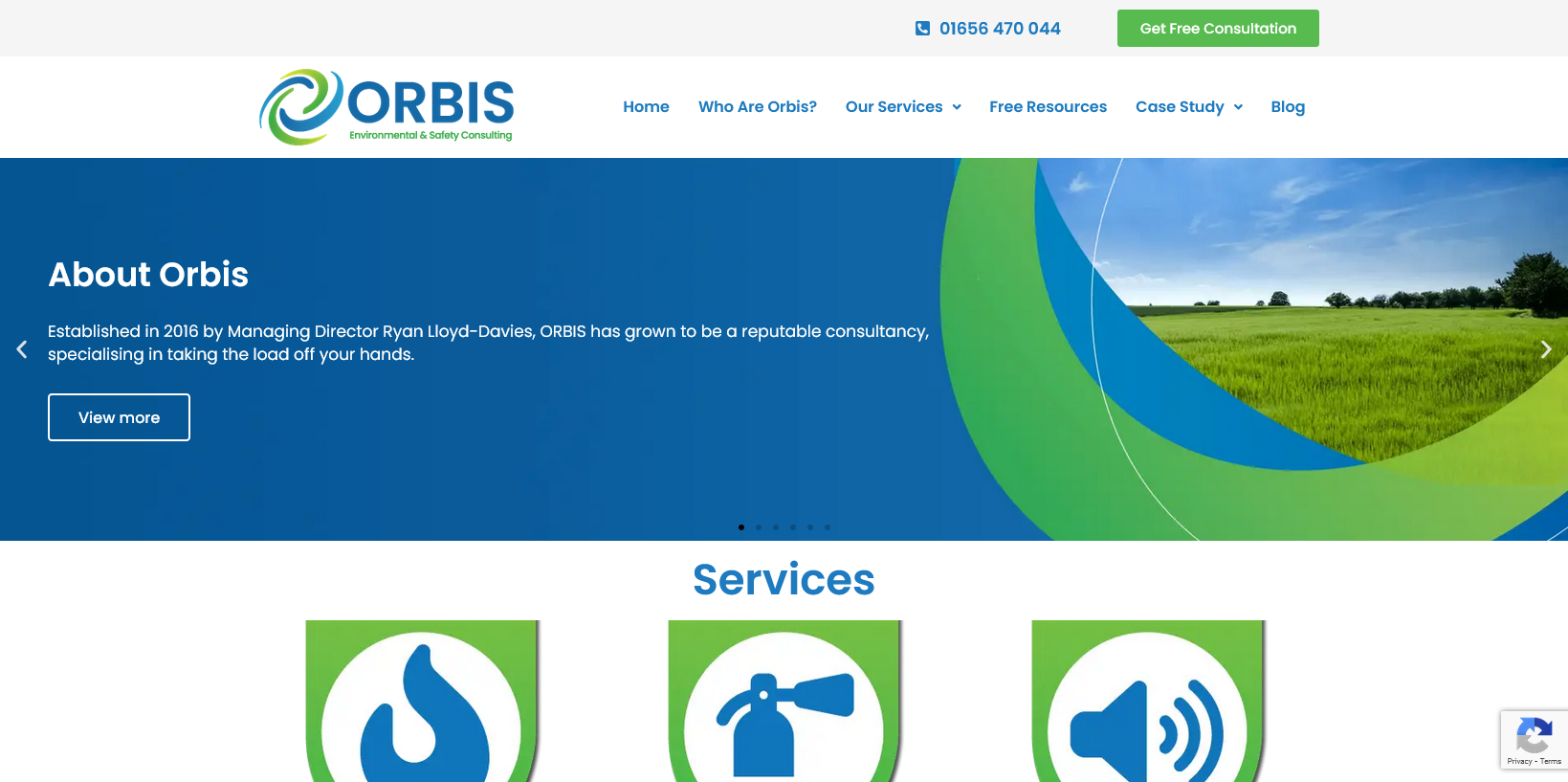 Orbis Environmental & Safety Website