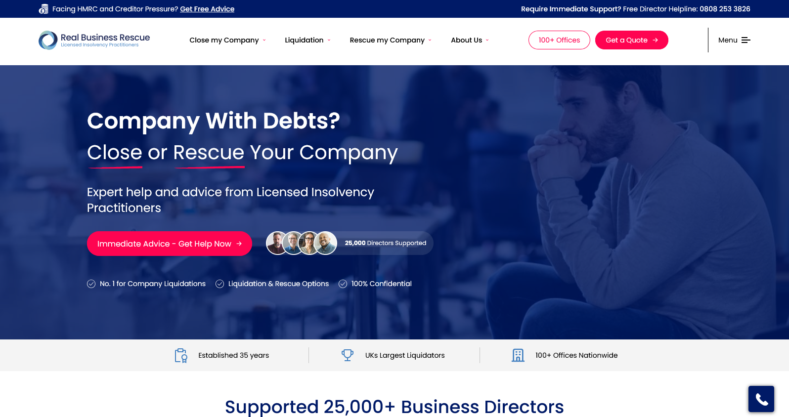 Real Business Rescue Website