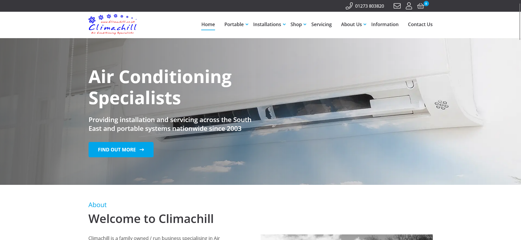 Climachill Ltd Website