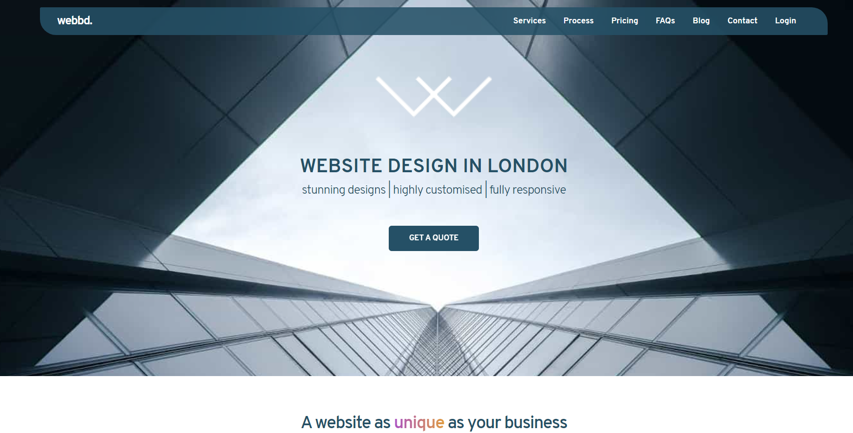 Webbd Ltd Website