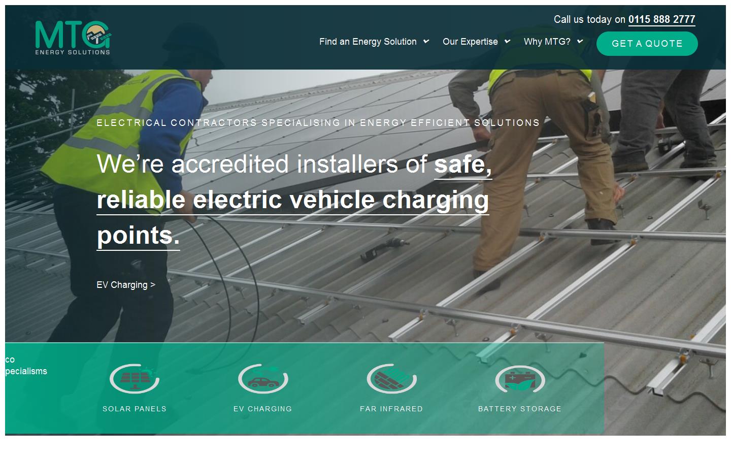 MTG Energy Solutions Ltd Website