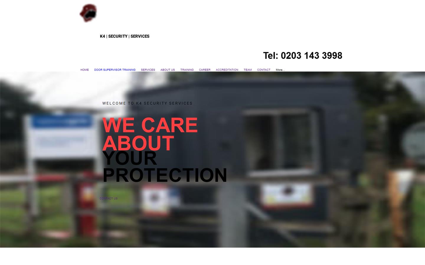 K4 Security Services Website