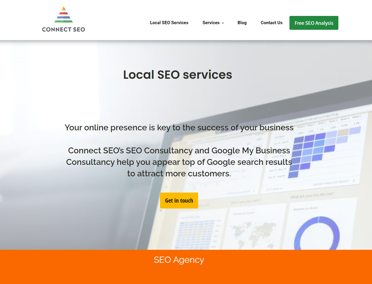 Connect SEO UK Website