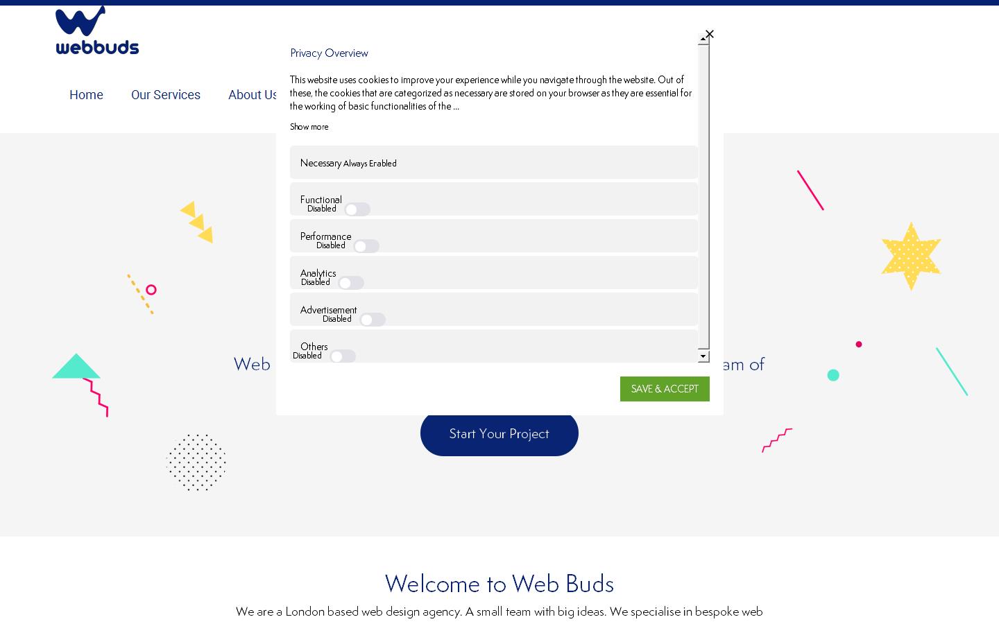 Web Buds Ltd Website