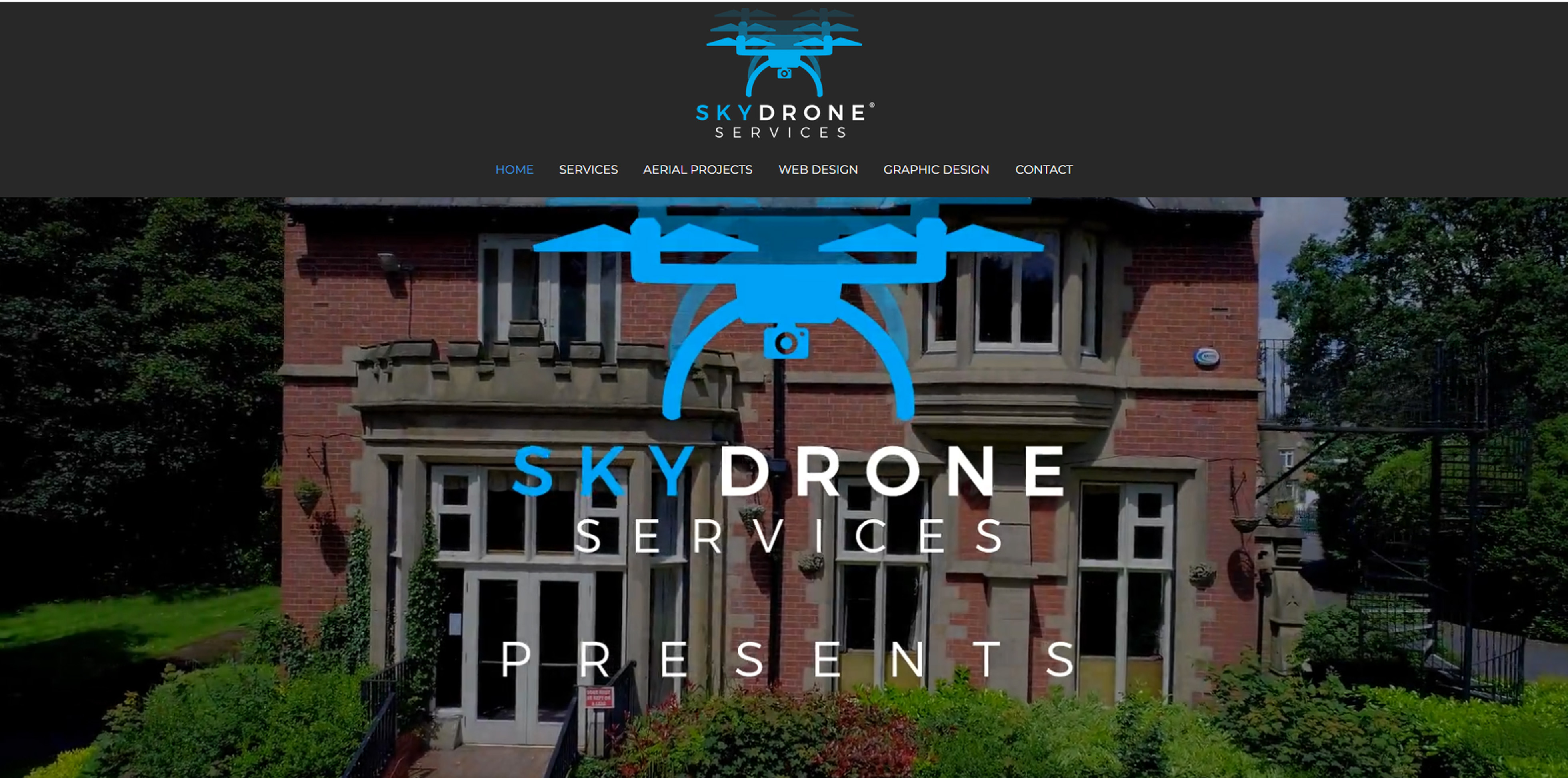 Sky Drone Services Website