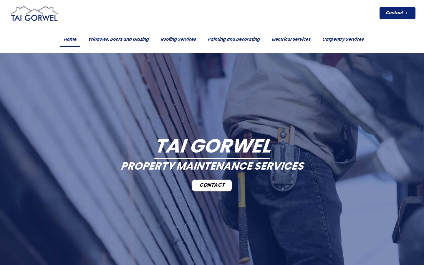 Tai Gorwel Website