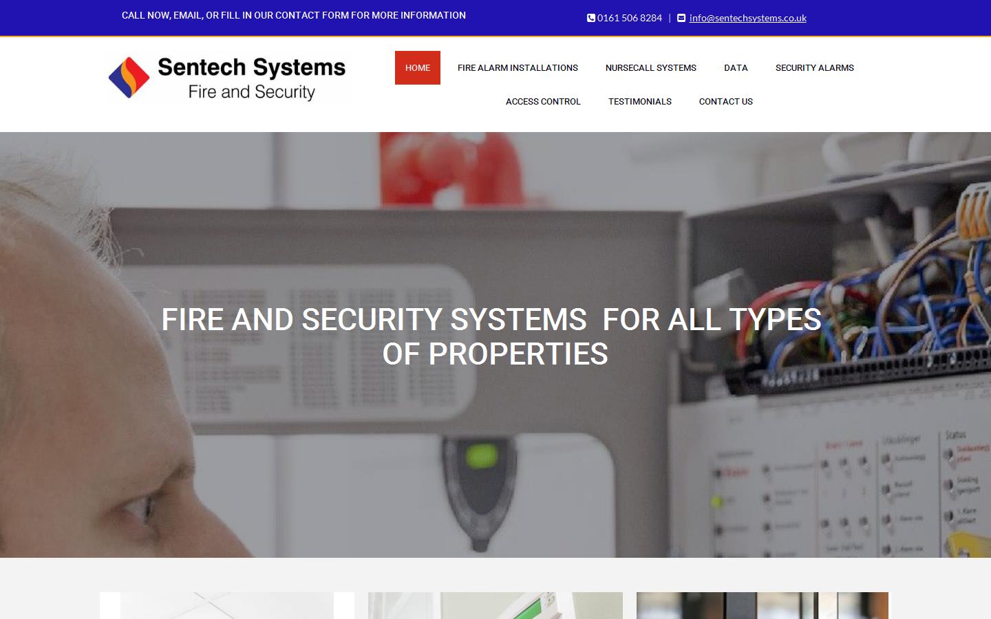 Sentech Systems Ltd Website