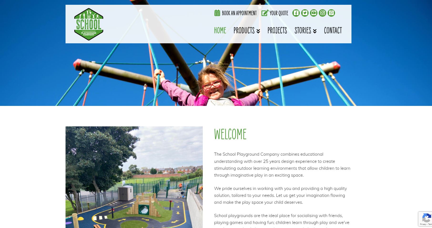 The School Playground Company Website