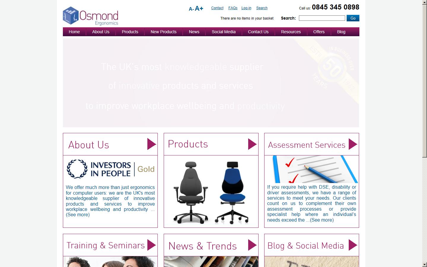 Osmond Group Ltd Website