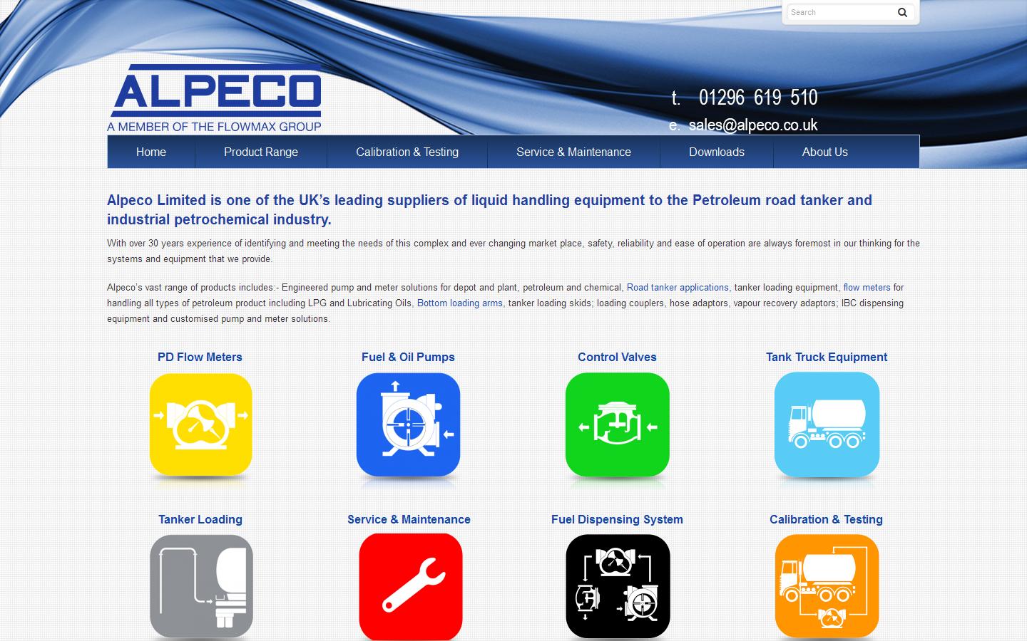 Alpeco Ltd Website