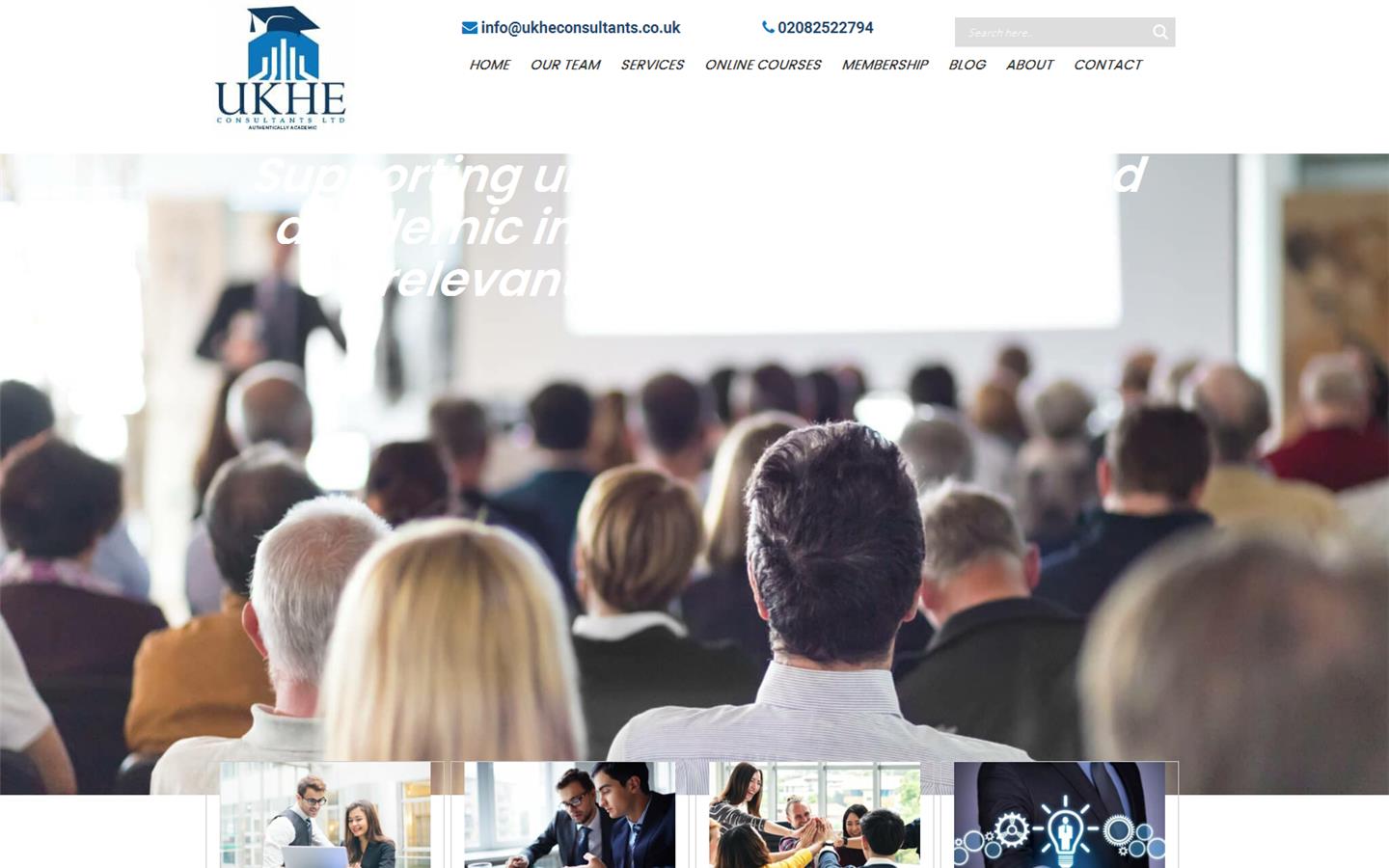 UKHE Consultants Ltd Website