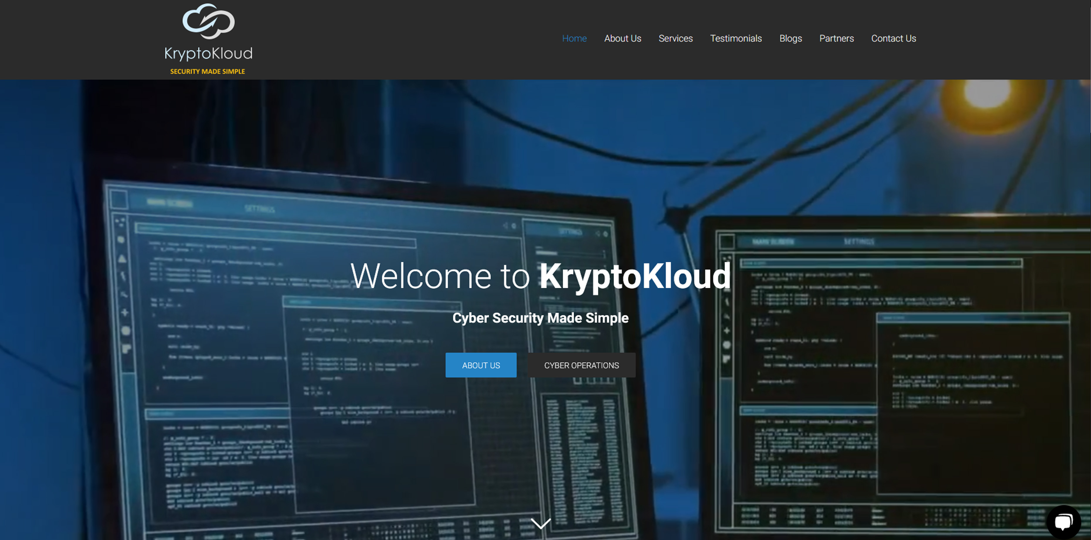 KryptoKloud Website