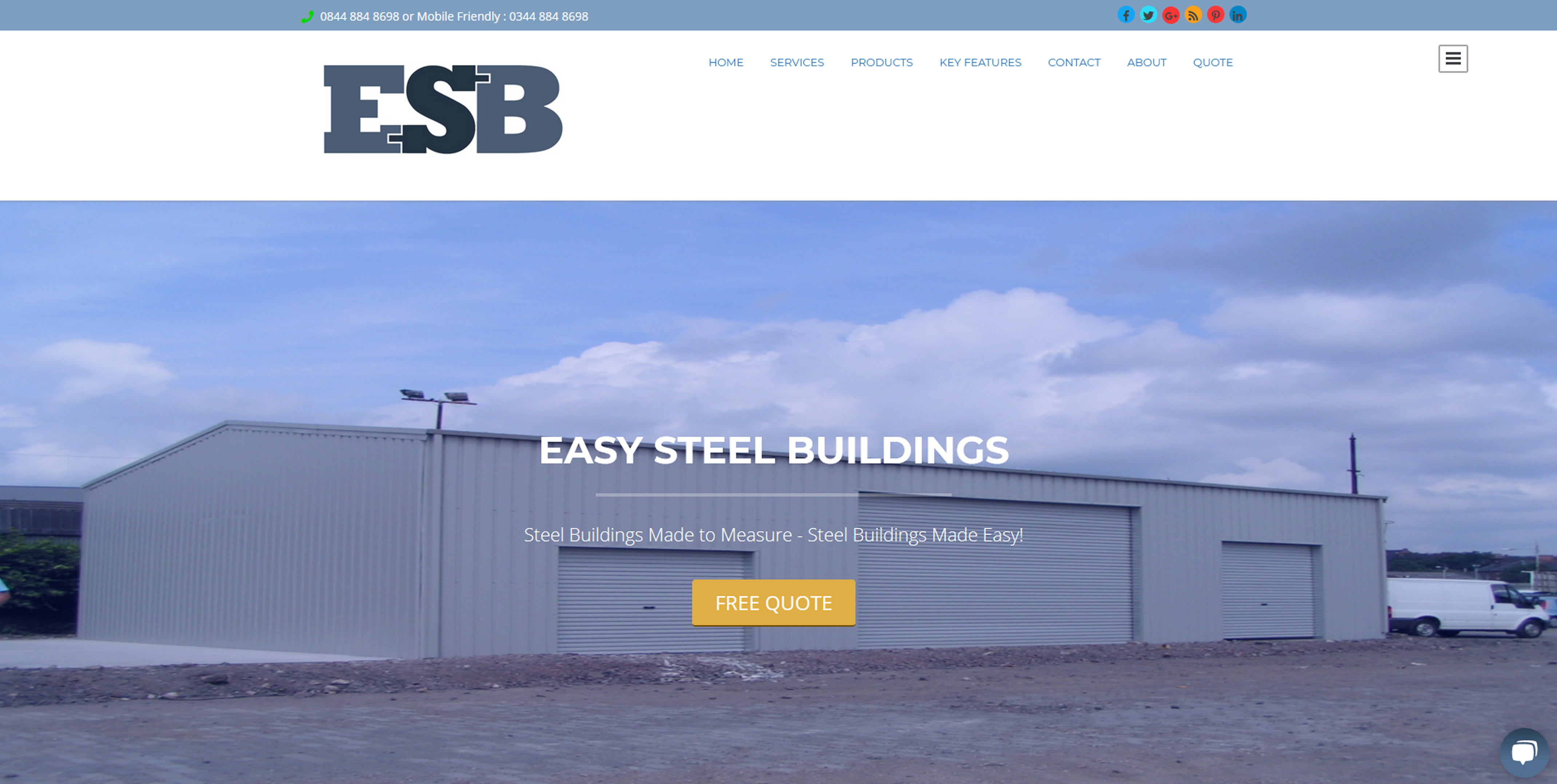 Easy Steel Buildings Website