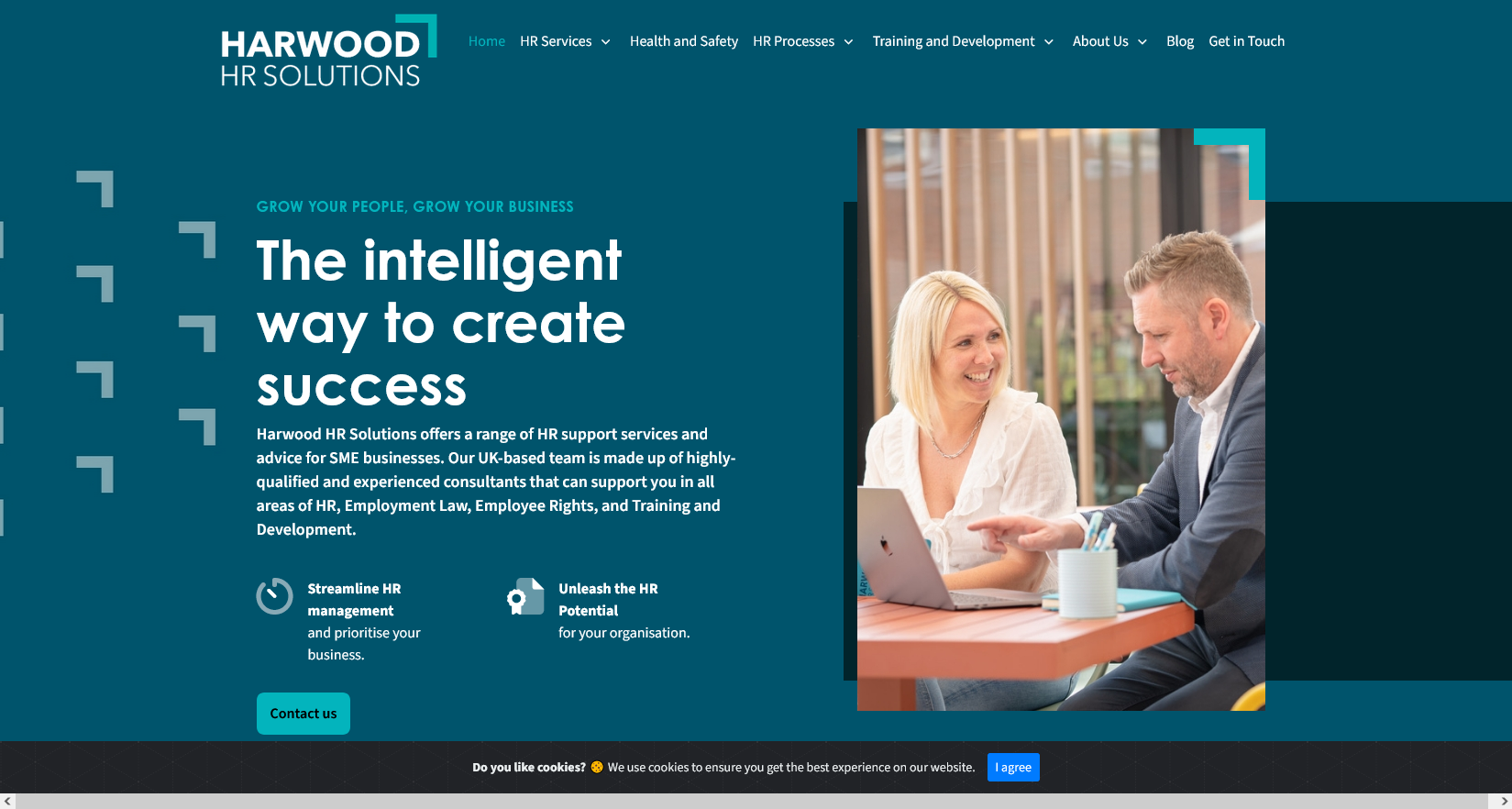 Harwood HR Solutions Website