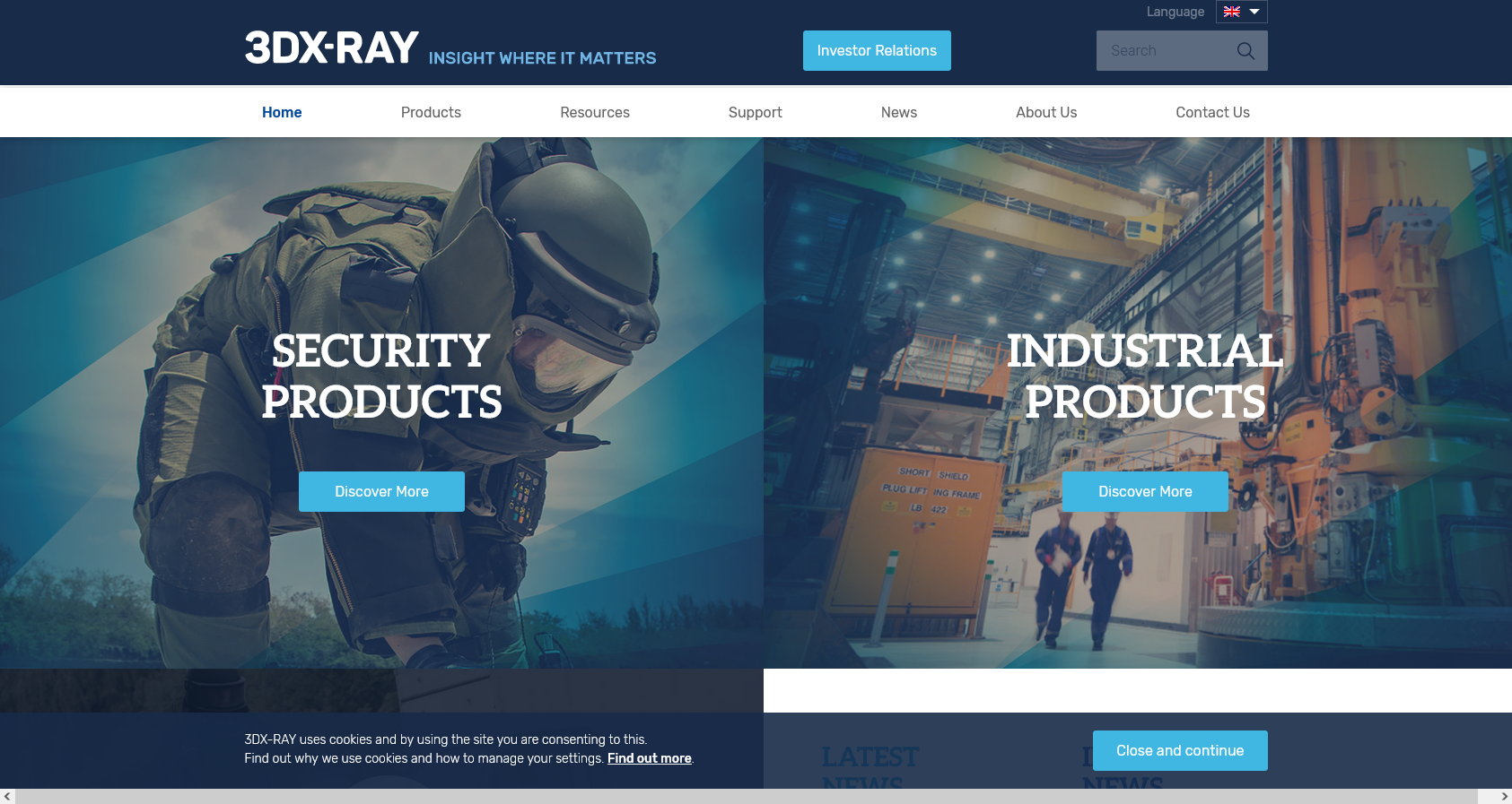 3DX-RAY Ltd Website