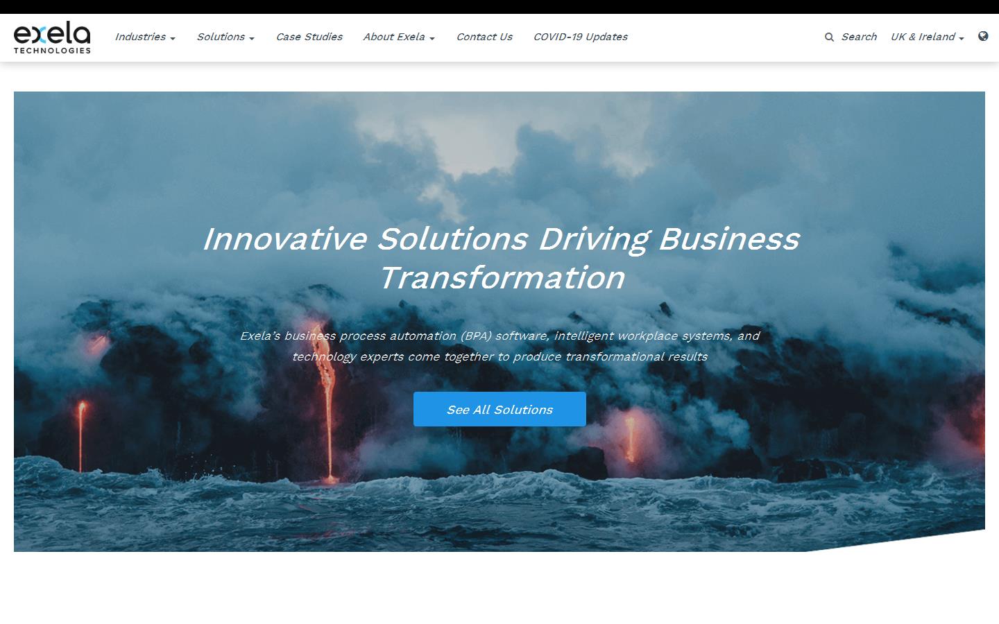 Exela Technologies Website