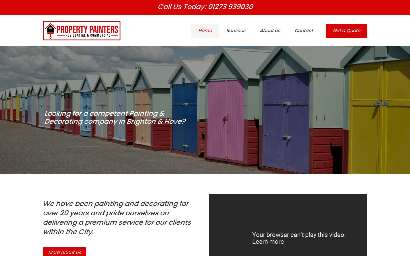 Property Painters Website