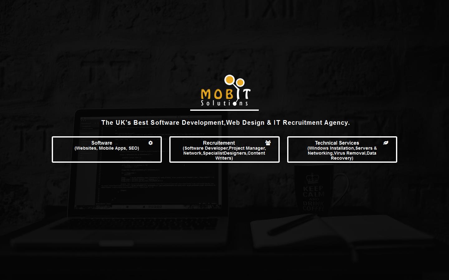 Mobit Solutions Website