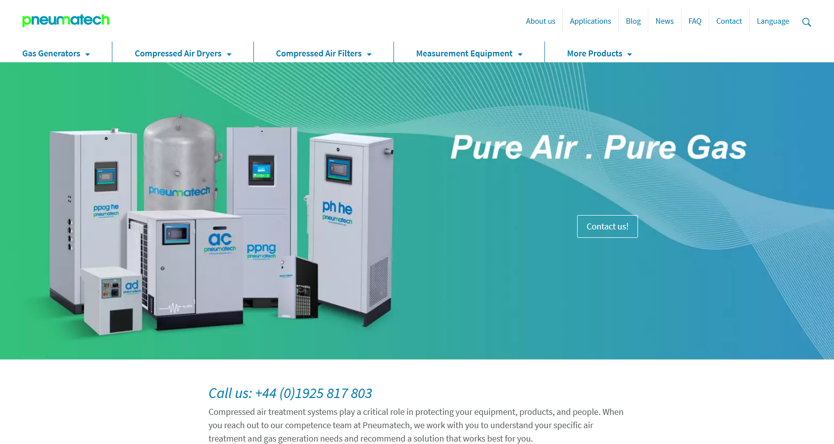 Pneumatech Website