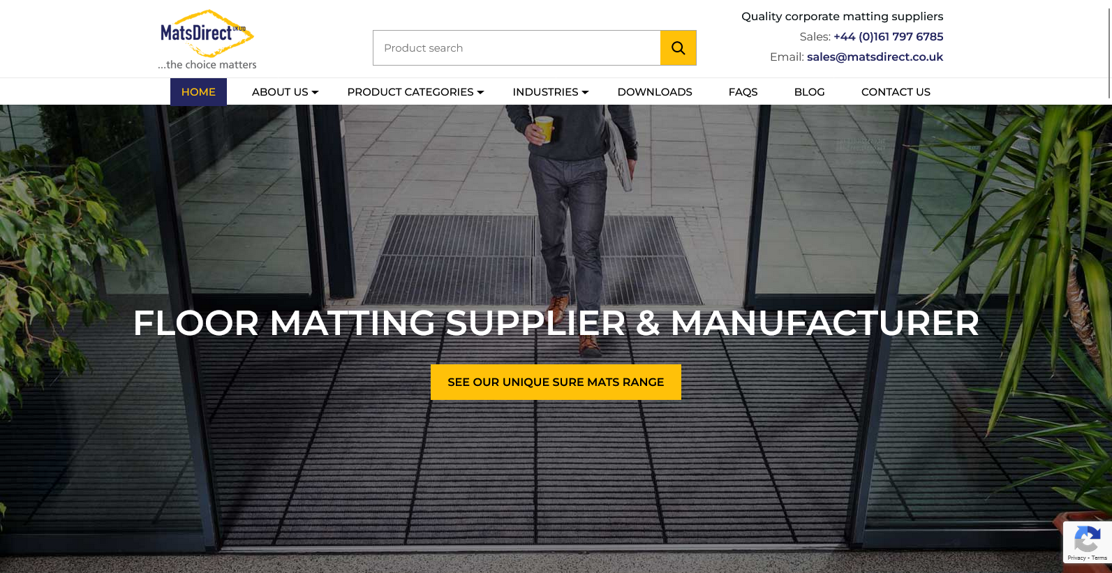 MatsDirect UK Ltd Website