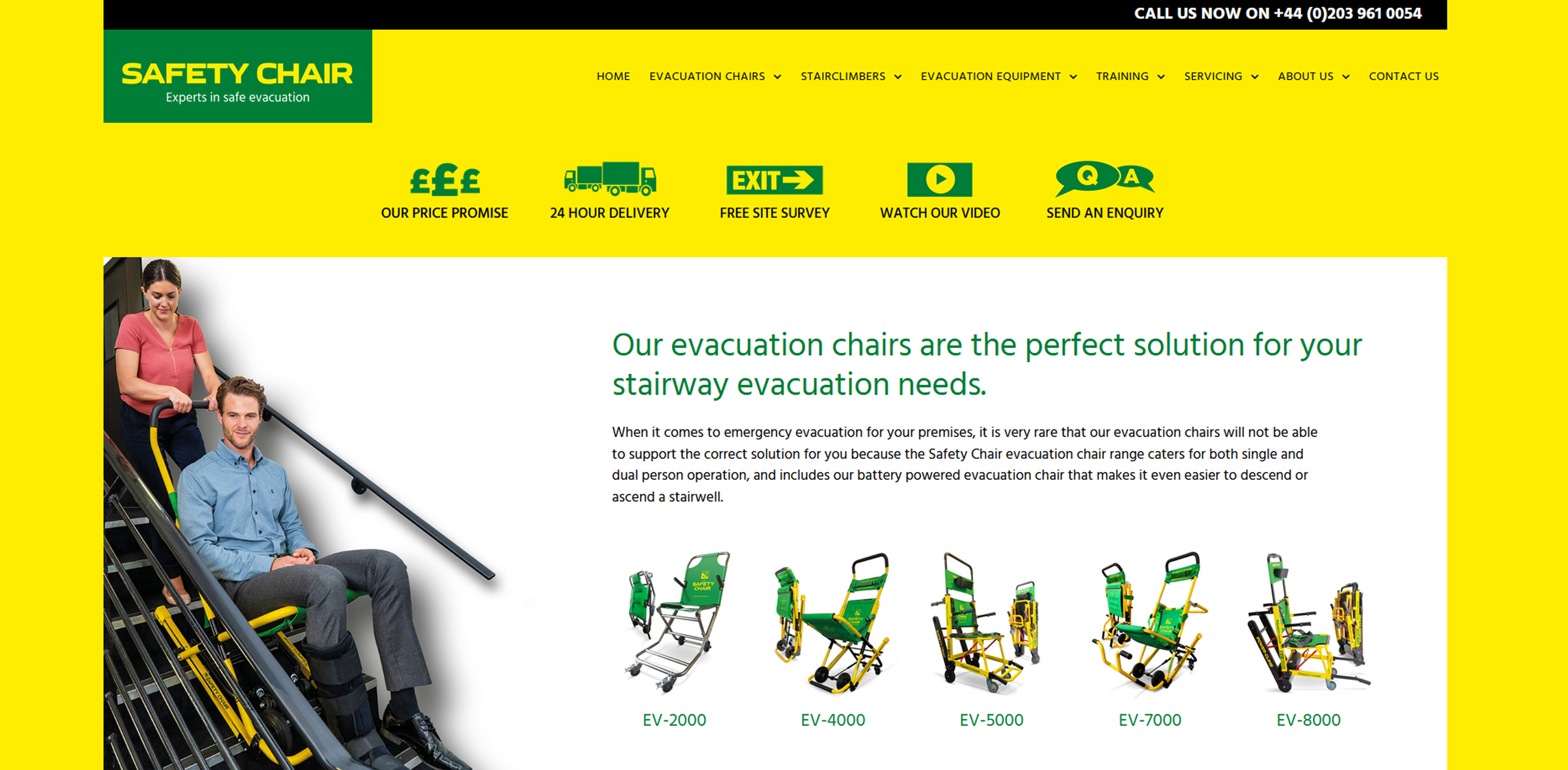 Safety Chair Website