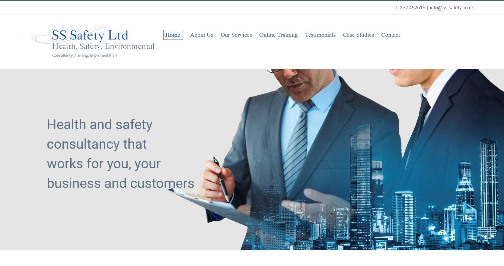 SS Safety Ltd Website